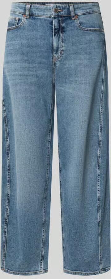 OPUS PANTS Curved Barrel jeans van katoenmix model 'Meni moon'