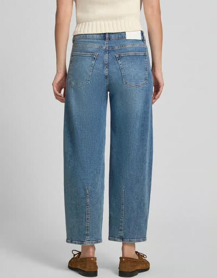 OPUS PANTS Curved Barrel jeans van katoenmix model 'Meni moon' - Foto 2