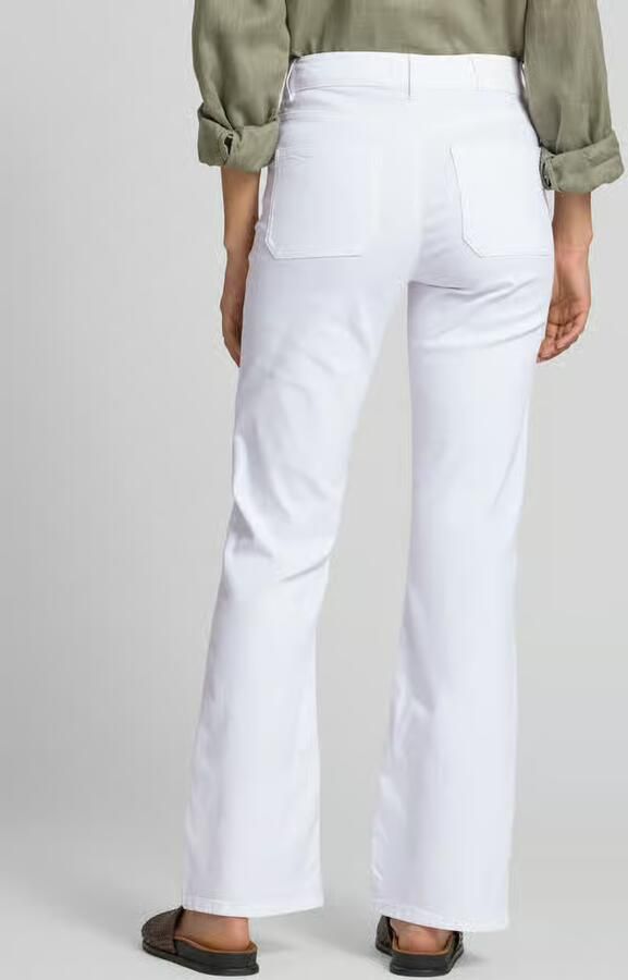 OPUS PANTS Flared cut jeans met steekzakken model 'Melly fresh'