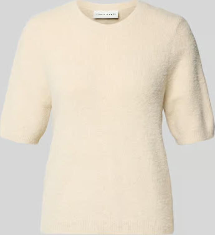 OPUS PANTS Gebreide pullover met wol en alpaca model 'Pumba' - Foto 2