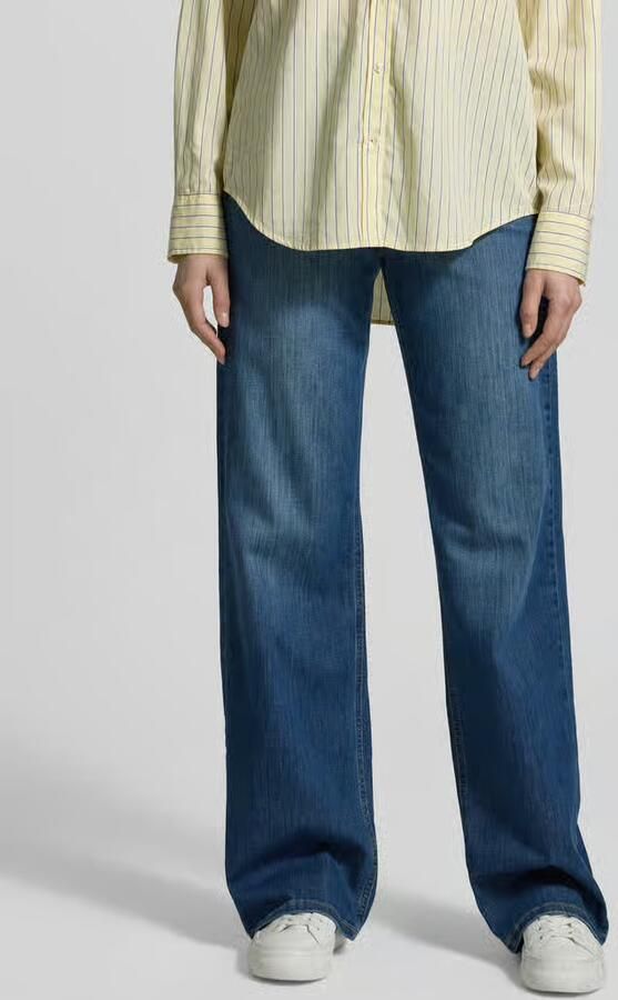 OPUS PANTS Jeans in Used-look met franjes model 'Mari mash' - Foto 2