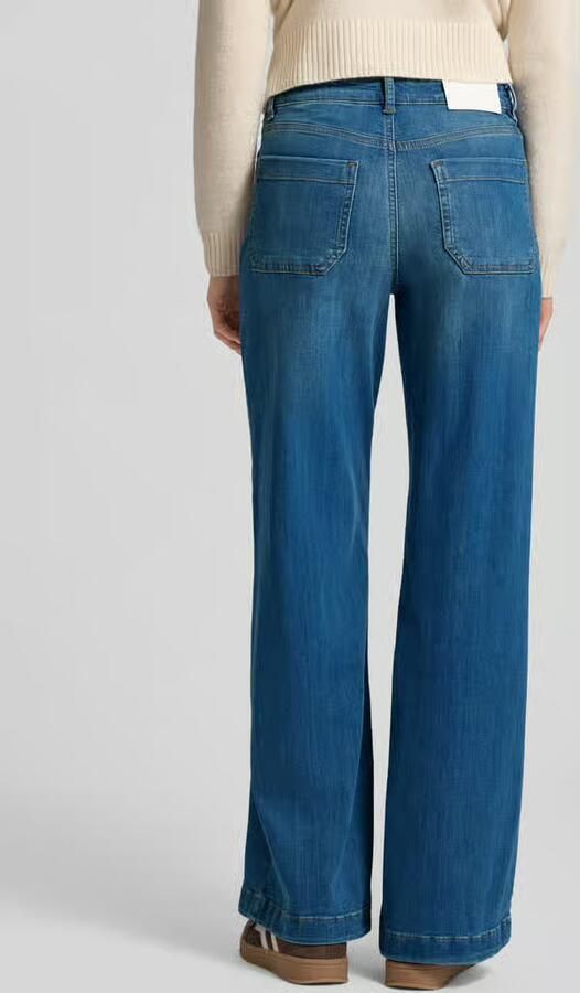 OPUS PANTS Jeans met wijde pijpen en steekzakken model 'Mely'