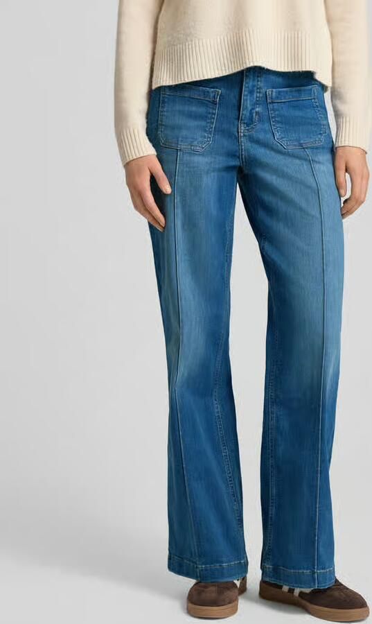 OPUS PANTS Jeans met wijde pijpen en steekzakken model 'Mely' - Foto 2