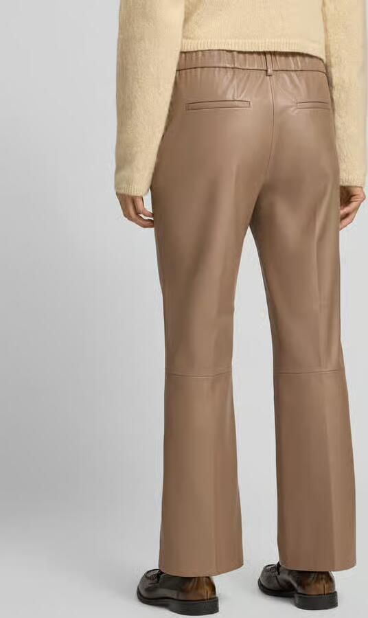 OPUS PANTS Loose fit broek in lederlook model 'Luane' - Foto 3