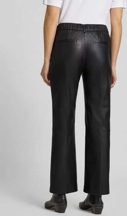 OPUS PANTS Loose fit broek in lederlook model 'Luane' - Foto 3