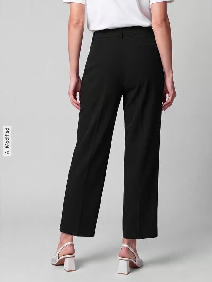 OPUS PANTS Recht broek met bandplooien model 'Mette' - Foto 2