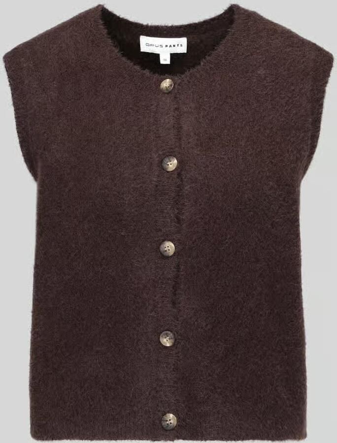 OPUS PANTS Regular fit mouwloos vest met wol model 'Porah' - Foto 2