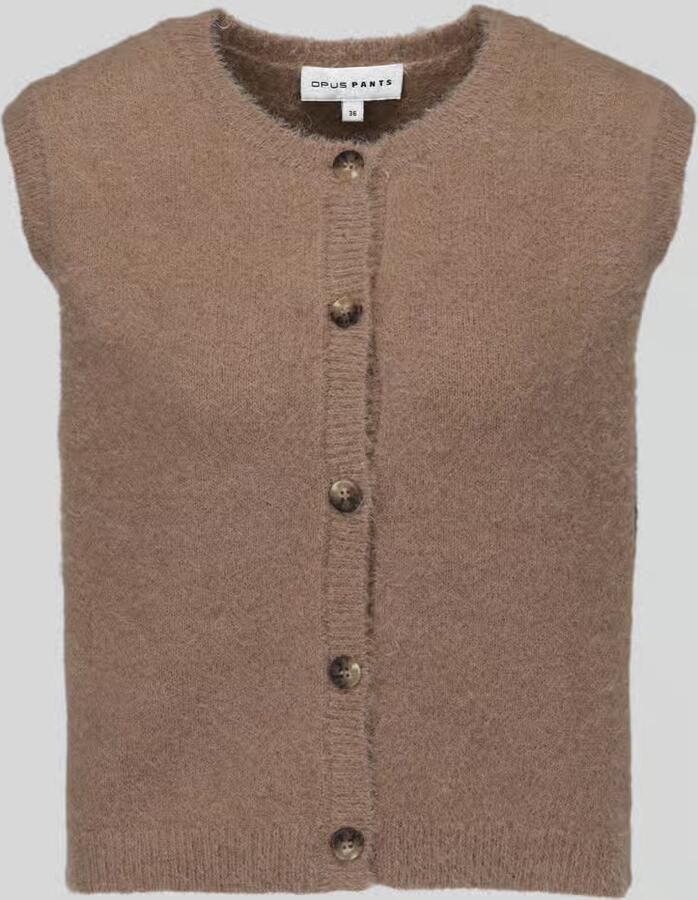 OPUS PANTS Regular fit mouwloos vest met wol model 'Porah' - Foto 2