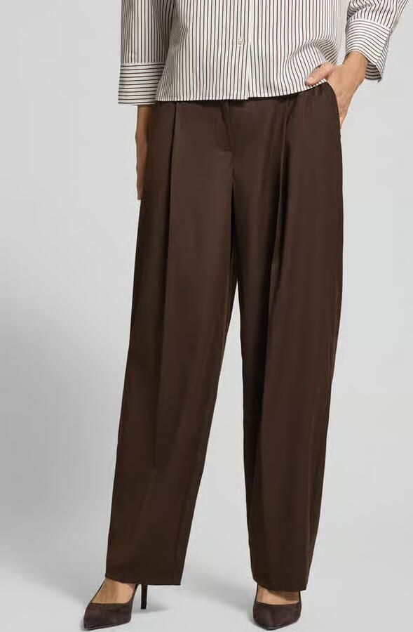 OPUS PANTS Regular fit recht broek met viscosemodel model 'Moira Bloom' - Foto 2