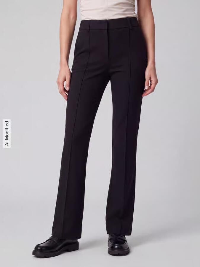 OPUS PANTS relaxed fit recht broek van viscosemix model 'Luane Long' - Foto 2
