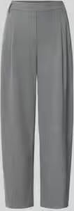 OPUS PANTS relaxed fit rechte broek met bandplooien model 'Metta'