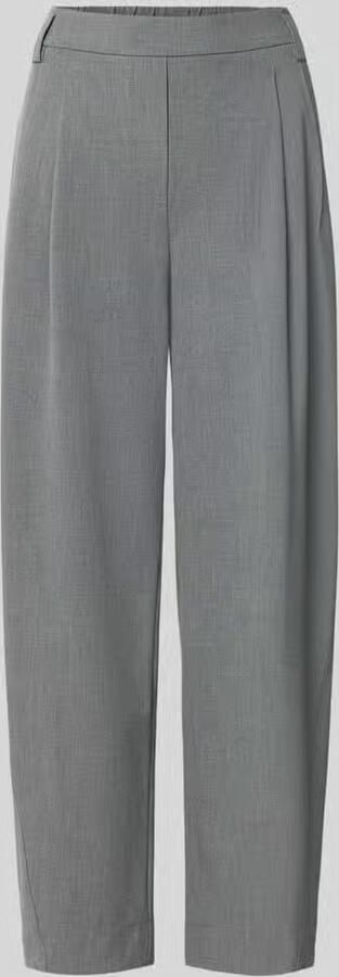 OPUS PANTS relaxed fit rechte broek met bandplooien model 'Metta'