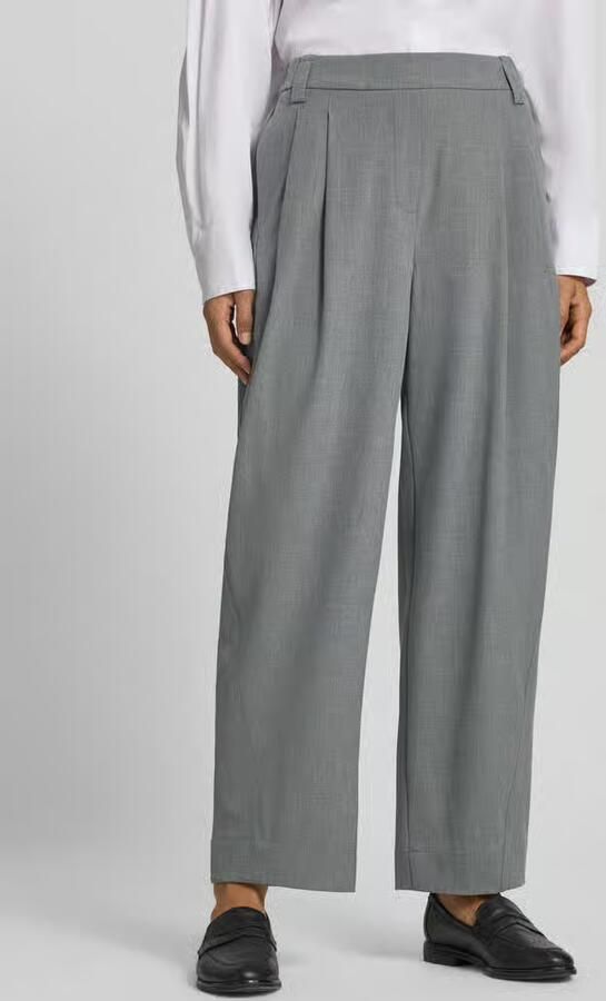 OPUS PANTS relaxed fit rechte broek met bandplooien model 'Metta' - Foto 2