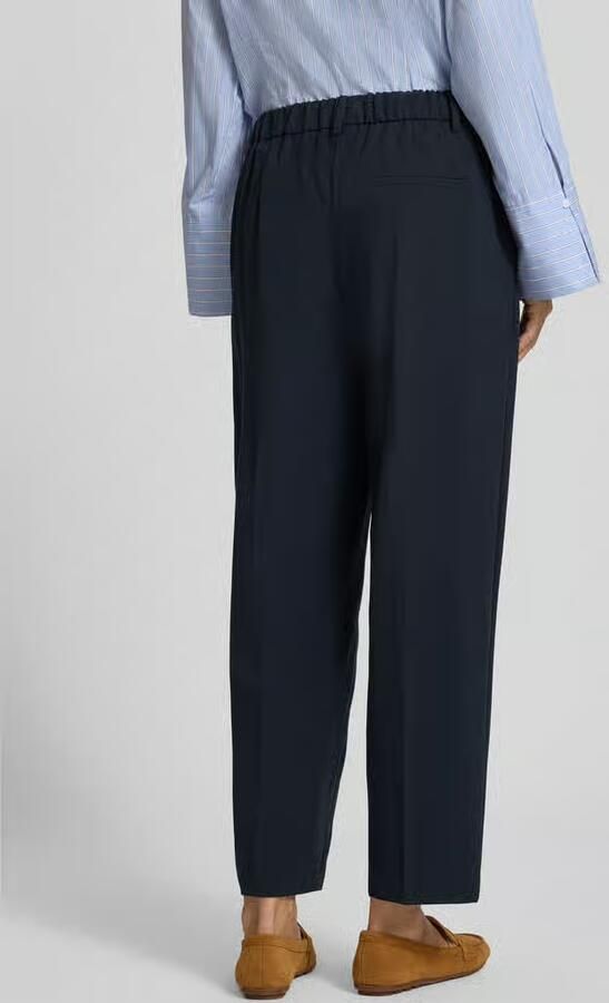 OPUS PANTS Stoffen broek met plooien model 'Lessieh'