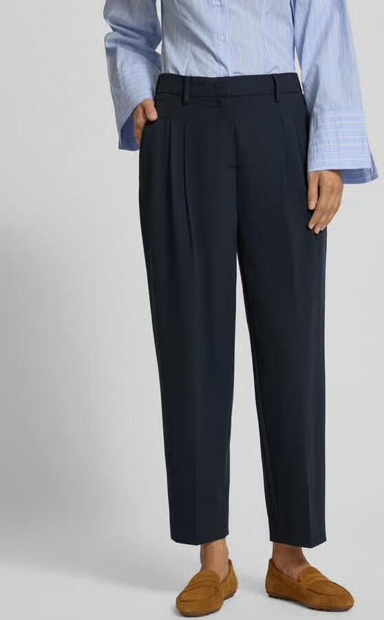 OPUS PANTS Stoffen broek met plooien model 'Lessieh' - Foto 2
