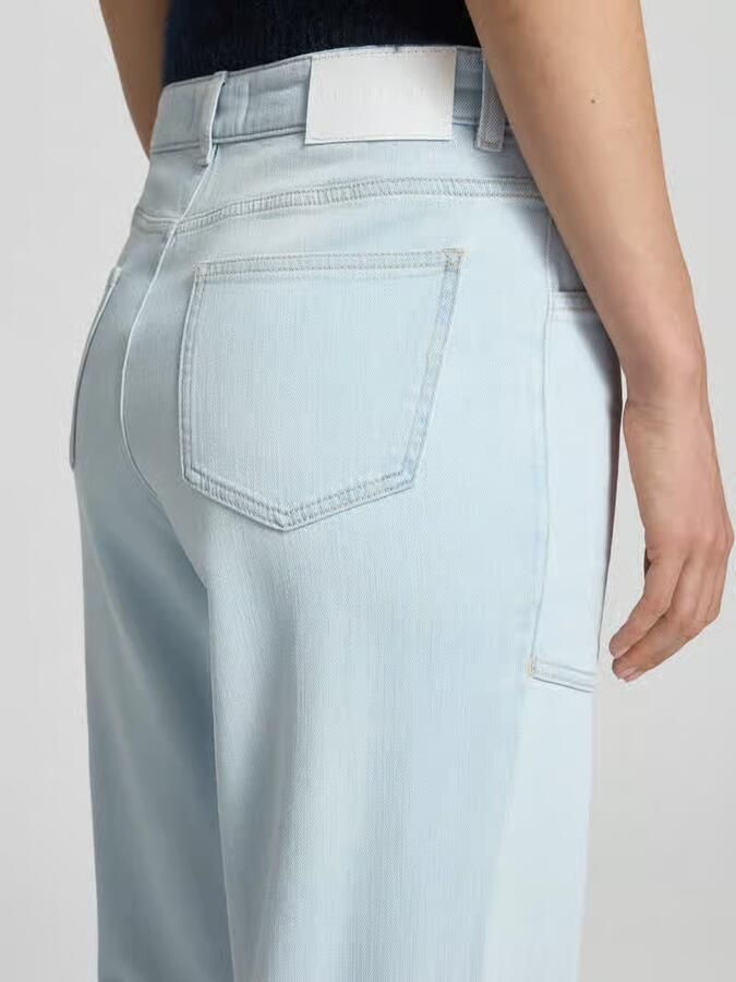 OPUS PANTS straight fit jeans met opgestikte zakken model 'Melly'