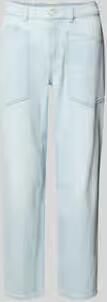 OPUS PANTS straight fit jeans met opgestikte zakken model 'Melly'