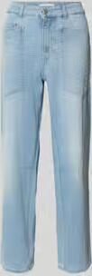 OPUS PANTS straight fit jeans met opgestikte zakken model 'Melly'
