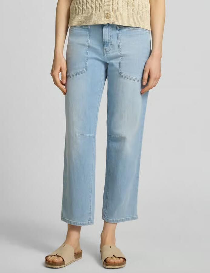 OPUS PANTS straight fit jeans met opgestikte zakken model 'Melly' - Foto 3
