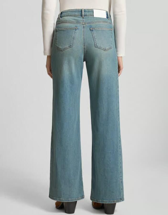 OPUS PANTS Wide fit jeans in used-look model 'Melly cooles'
