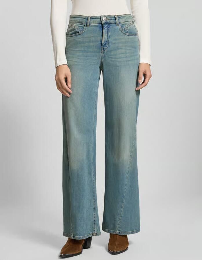 OPUS PANTS Wide fit jeans in used-look model 'Melly cooles' - Foto 2
