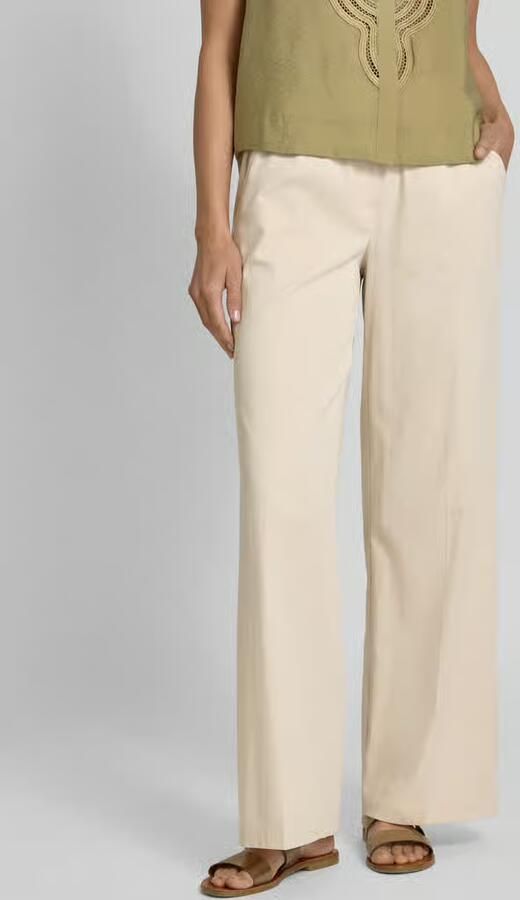 OPUS PANTS Wide leg stoffen broek met paspelzakken aan de achterkant model 'Mucia' - Foto 2