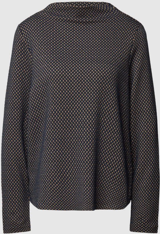 Opus Pullover met all-over motief model 'Gonni'