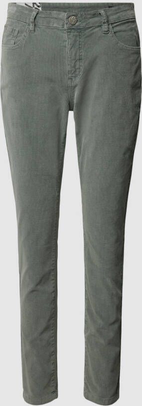 Opus Skinny fit corduroy broek model 'Evita'