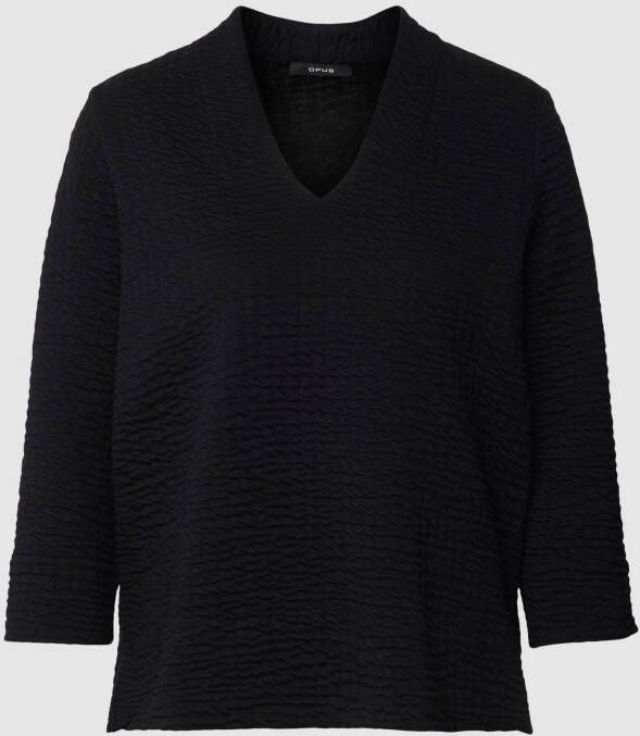 Opus Sweatshirt met elastische zoom model 'Ganila'