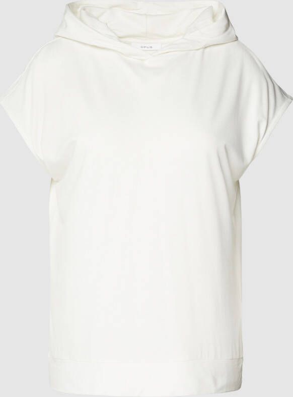 Opus T-shirt met capuchon model 'Sastatu'