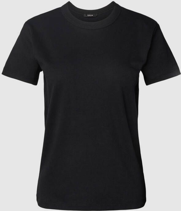 Opus T-shirt met ronde hals model 'Samun'