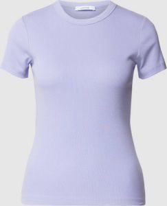 Opus T-shirt met ronde hals model 'Samuna'