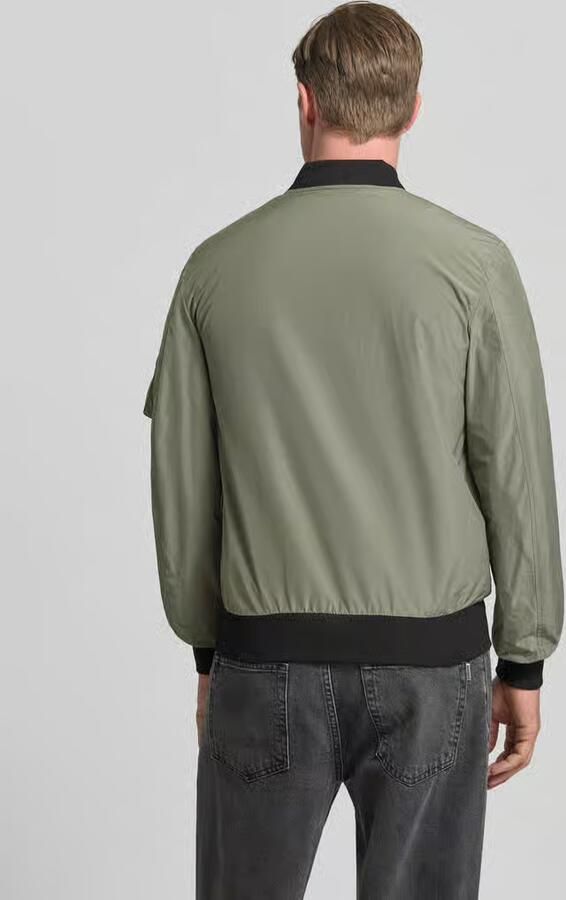 Original Bombers bomberjack met labelpatch en steekzakken - Foto 2