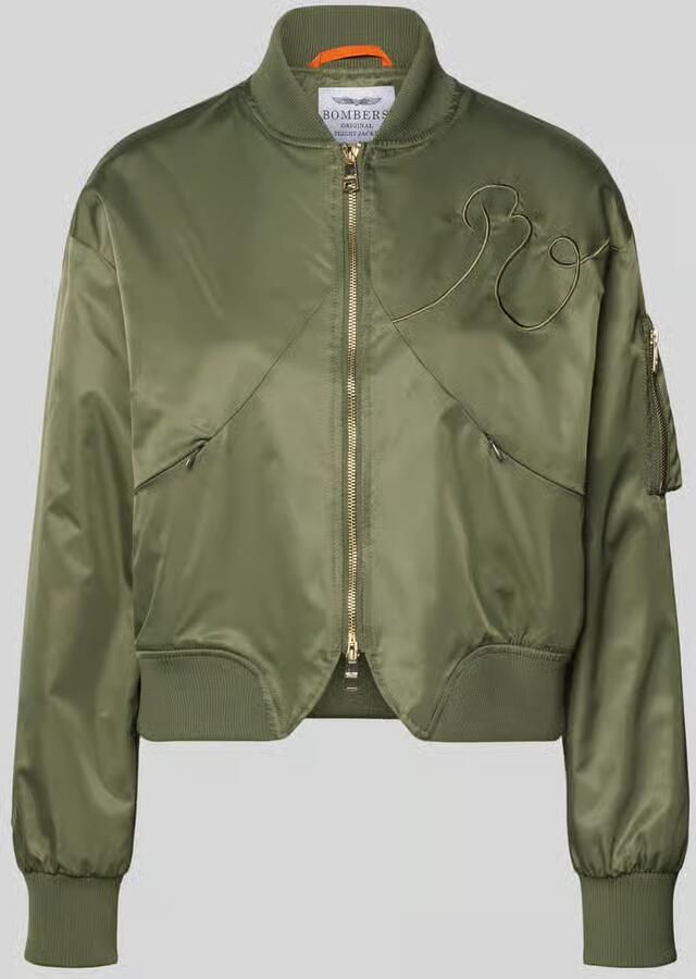 Original Bombers Bomberjack met tweewegrits - Foto 2