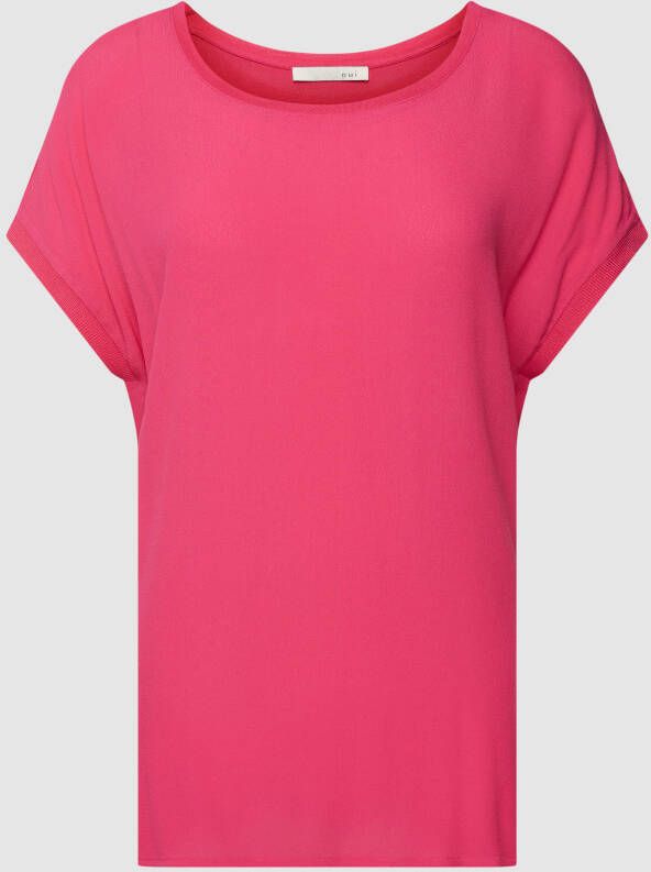 Oui Blouse met ronde hals