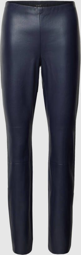 Oui Legging in leerlook