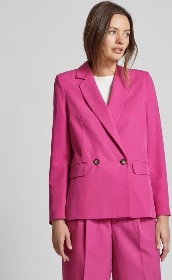 Oui Blazer in effen design - Foto 2