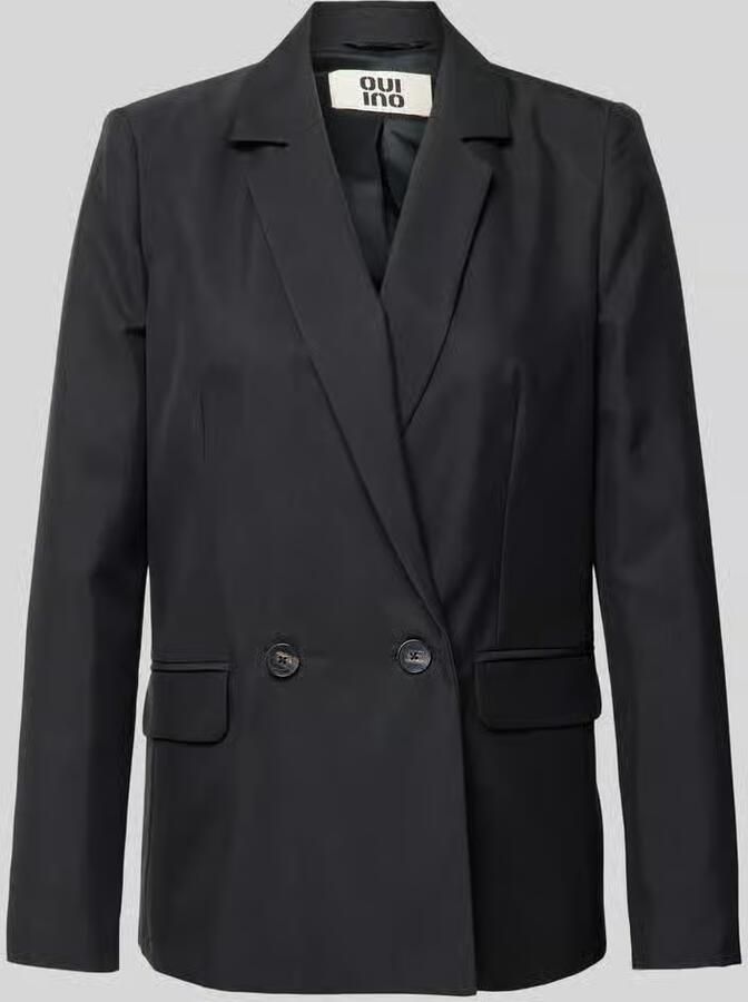 Oui Blazer met reverskraag - Foto 2
