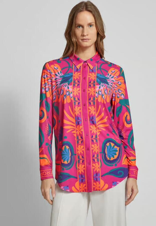 Oui Blouse met all-over print - Foto 2