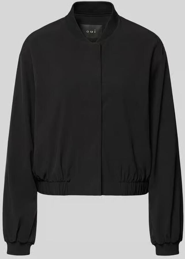 Oui Blouson met verborgen knoopsluiting