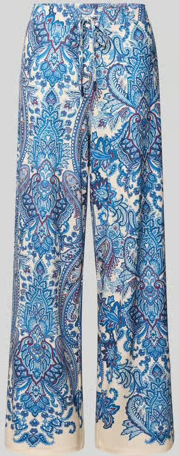 Oui Broek in allover-look - Foto 2
