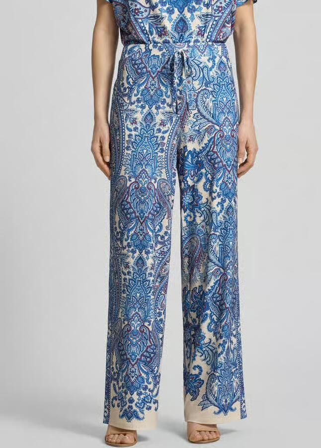 Oui Broek in allover-look - Foto 3