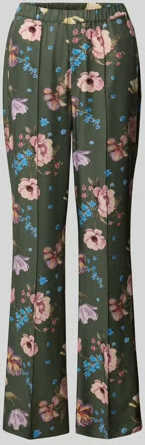 Oui BROEK van Viscose met elastische band - Foto 2
