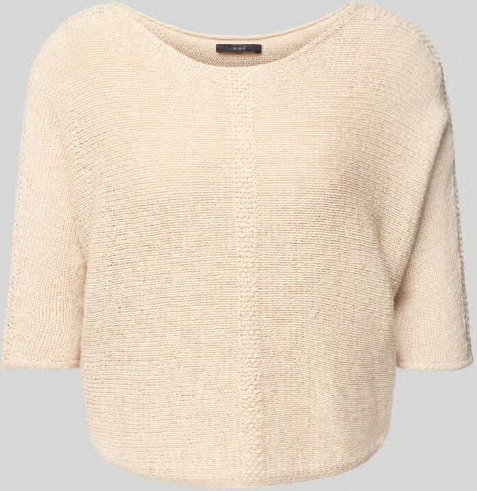 Oui Gebreide pullover met 1 2-mouwen - Foto 2