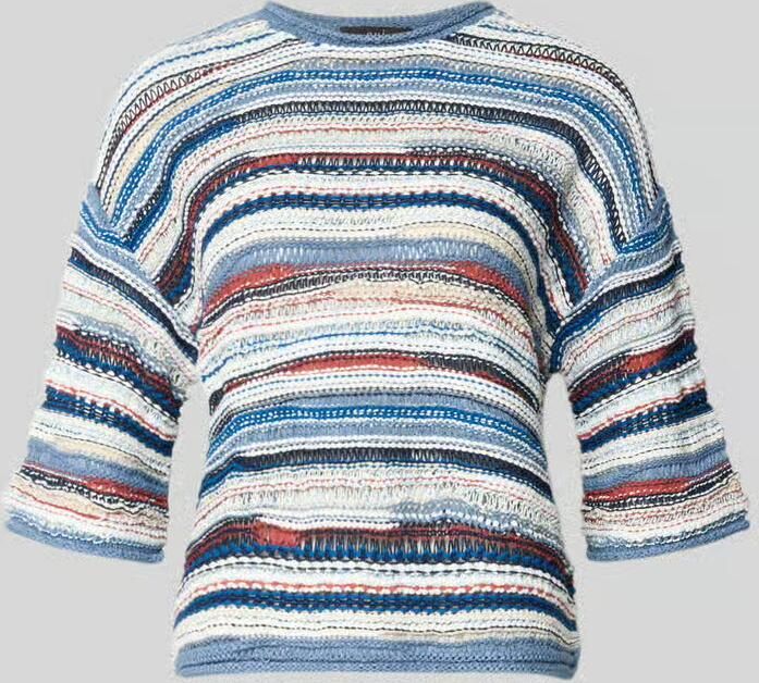 Oui Gebreide pullover met 1 2-mouwen - Foto 2