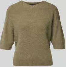 Oui Gebreide pullover met 1 2-mouwen