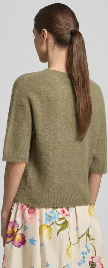 Oui Gebreide pullover met 1 2-mouwen - Foto 3