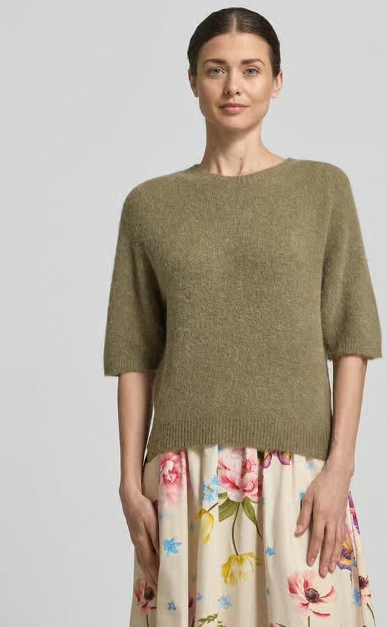 Oui Gebreide pullover met 1 2-mouwen - Foto 2