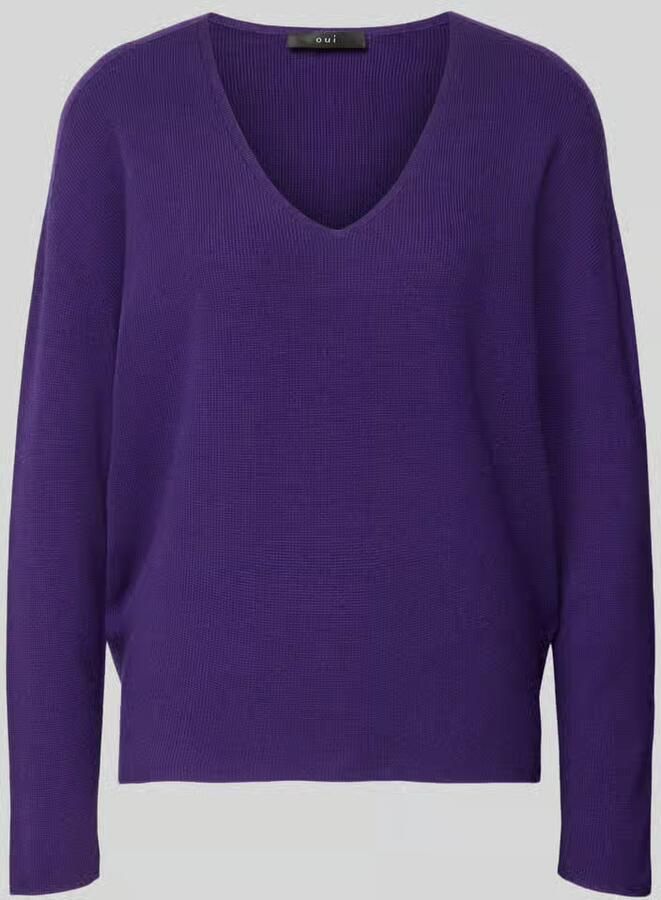 Oui Gebreide pullover van viscosemix model 'FREYJA' - Foto 2