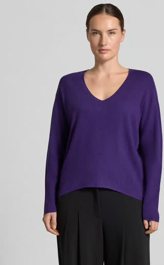 Oui Gebreide pullover van viscosemix model 'FREYJA' - Foto 3